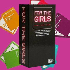 3/$55- new FOR THE GIRLS Adult Party Game 18+ fun drinking sexy bacherolette